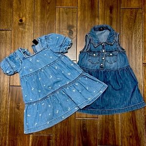 2T GAP Toddler Denim Dress bundle